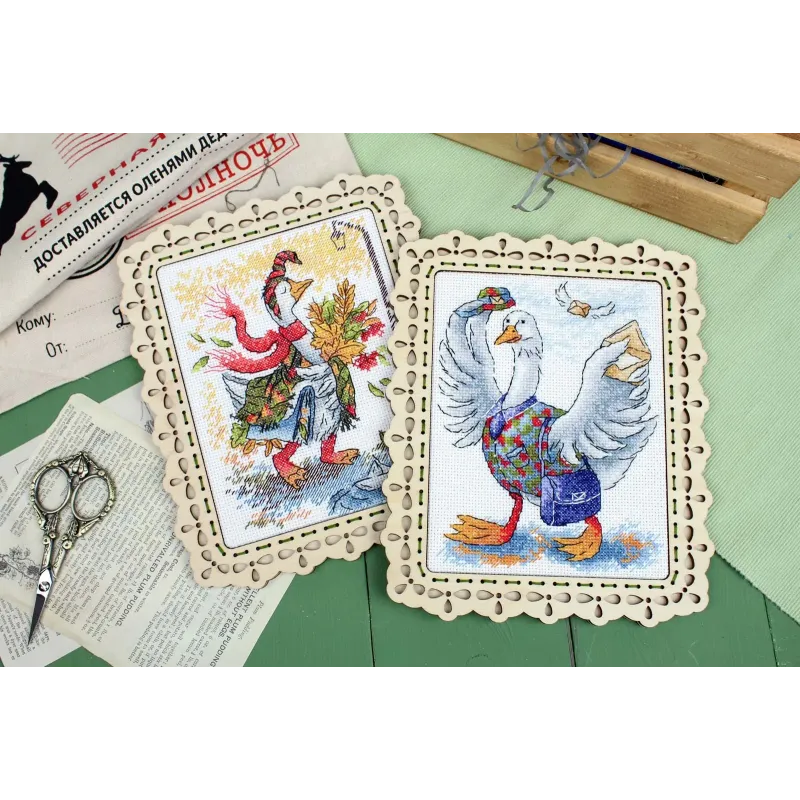 Cross stitch kit "Good news" SM-796