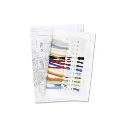 Набор для вышивания крестиком "Хорошие новости" 18x13 см SM-796