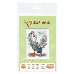 Набор для вышивания крестиком "Хорошие новости" 18x13 см SM-796