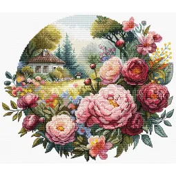 Cross stitch kit "Breath of the morning" SAND-46