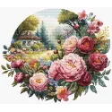Cross stitch kit "Breath of the morning" SAND-46
