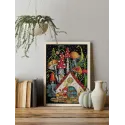 Cross stitch kit PANNA "Mushroom house" 19 x 24.5 cm PVS-7321