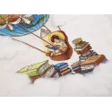 Cross stitch kit "Travelling with books" PVS-7182