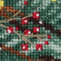 Cross stitch kit PANNA "Chistmas cute cats" 37 x 19.5 cm PPR-7405