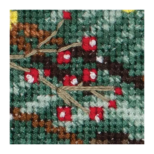 Cross stitch kit PANNA "Chistmas cute cats" 37 x 19.5 cm PPR-7405