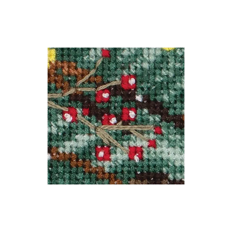 Cross stitch kit PANNA "Chistmas cute cats" 37 x 19.5 cm PPR-7405