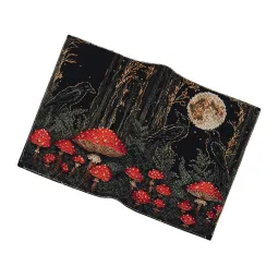 Cross stitch kit PANNA "Passport cover. Full moon" 20 x 13.5 cm POP-7530