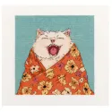 Cross stitch kit "Sleepy cat" PK-7533