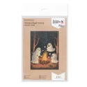 Cross stitch kit KLART "Ghost hike" 15 x 20 cm KL8-581