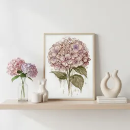 Cross-stitch kits "A Fragile Bloom" 19x27 cm AAH-309