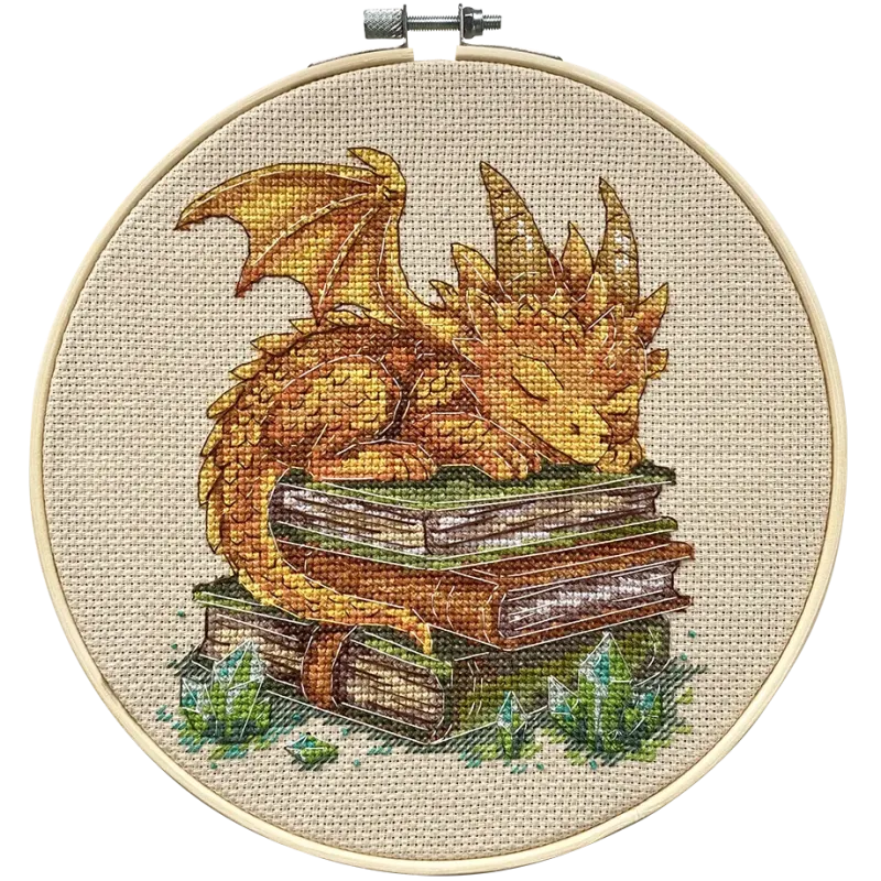 Cross-stitch kits "Keeper of Wisdom" 13x15 cm AAH-307