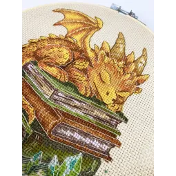 Ristinneti rinkinys "Išminties sergėtojas" 13x15 cm AAH-307