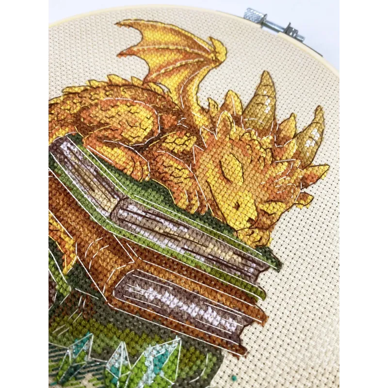 Cross-stitch kits "Keeper of Wisdom" 13x15 cm AAH-307