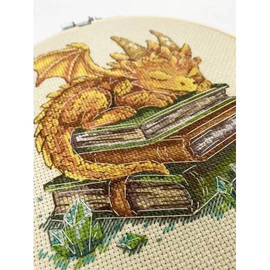 Cross-stitch kits "Keeper of Wisdom" 13x15 cm AAH-307