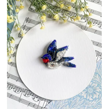 Decoration kit "Song of the Swallow" 6.6x5.2 cm AAD-246