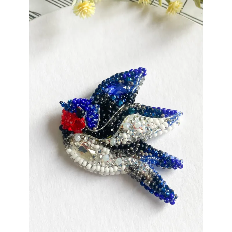 Decoration kit "Song of the Swallow" 6.6x5.2 cm AAD-246