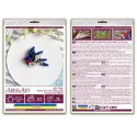 Decoration kit "Song of the Swallow" 6.6x5.2 cm AAD-246