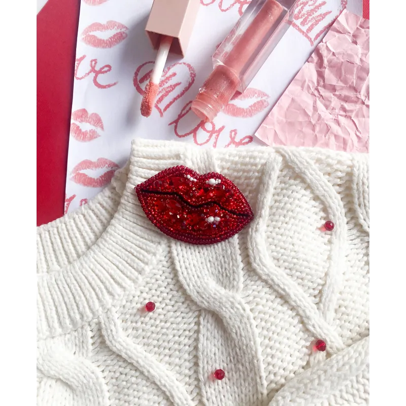 Dekoration "Leidenschaftliche Küsse" 7.4x4.6 cm AAD-244