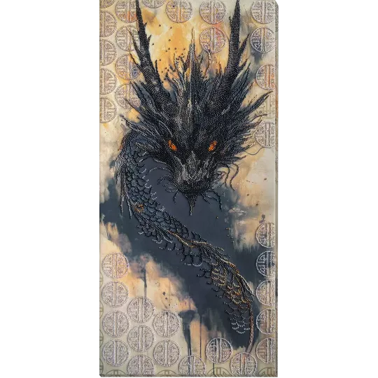 Main Bead Embroidery Kit "Legend awakened" 30x60 cm AAB-966