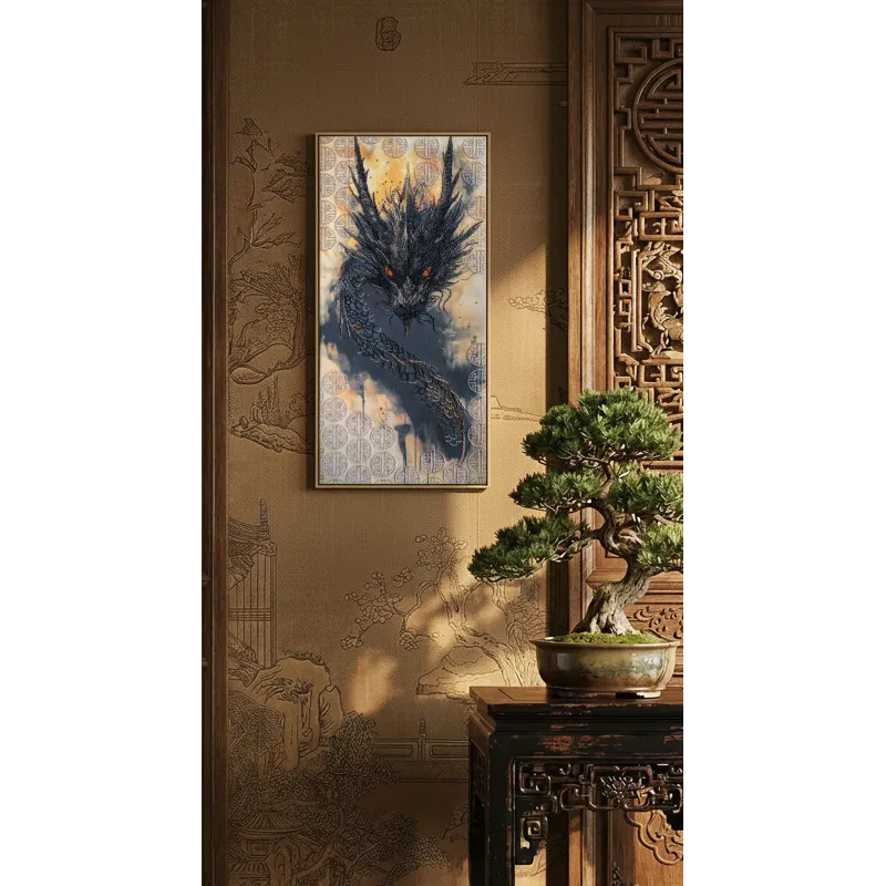 Основной набор для вышивки бисером "Пробужденная легенда" 30x60 cm AAB-966