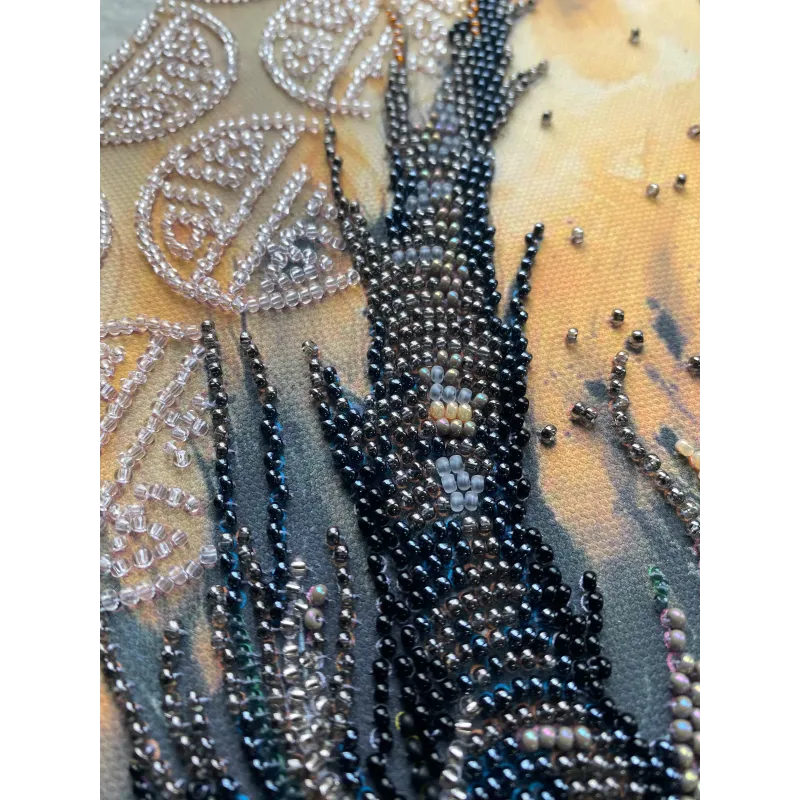 Основной набор для вышивки бисером "Пробужденная легенда" 30x60 cm AAB-966