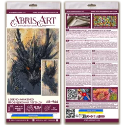 Main Bead Embroidery Kit -Legend awakened AAB-966