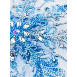 Main Bead Embroidery Kit "Frost patterns" 22x22 cm AAB-963