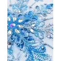 Main Bead Embroidery Kit "Frost patterns" 22x22 cm AAB-963