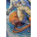Main Bead Embroidery Kit "Cosmic Traveler" 26x39 cm AAB-962