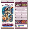 Main Bead Embroidery Kit "Cosmic Traveler" 26x39 cm AAB-962