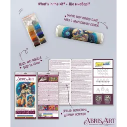 Main Bead Embroidery Kit -Cosmic Traveler AAB-962