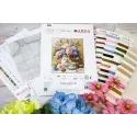 Petit Point Kit "Floral Nostalgia" 20 x 23 cm SG725