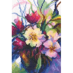 Kreuzstich-Sets "Palette der Emotionen" 11,5x17 RTOM1092