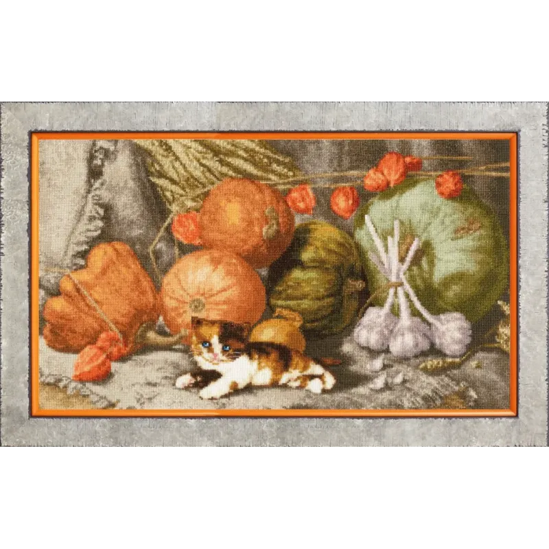 Kit de point de croix "Gardien de grange" 39x22,5 cm S/SZH073 (D)