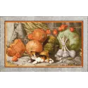 Kit de point de croix "Gardien de grange" 39x22,5 cm S/SZH073 (D)