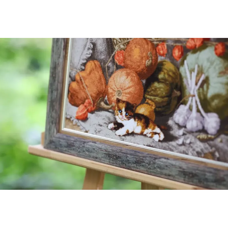 Cross stitch kit "Barn Guardian" 39x22,5 cm S/SZH073