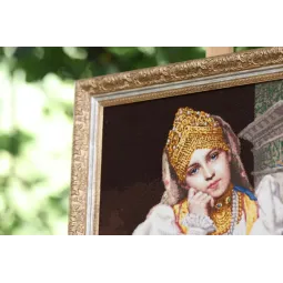 Набор для вышивания крестиком "Боярыня" 41,5x55 см S/MK116