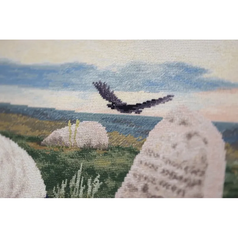 Набор для вышивания крестом "Витязь на распутье" 62.5x37 см S/MK115