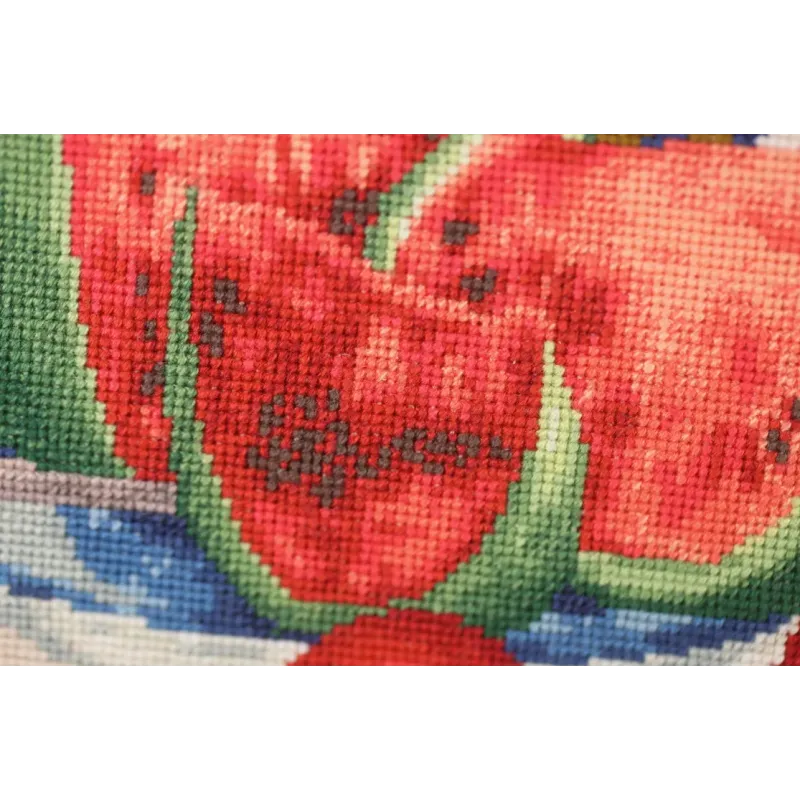 Cross stitch kit "A Merchant Woman at Tea" 55.5x55 cm S/MK117