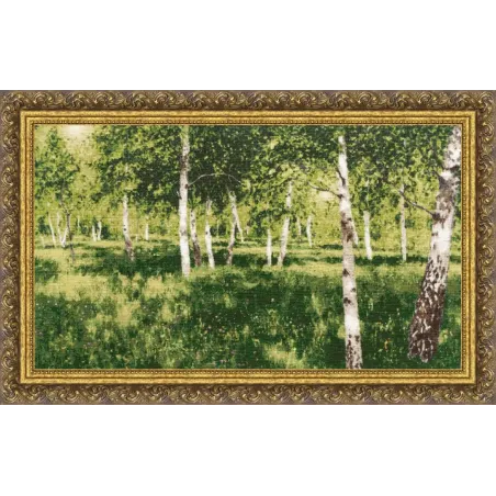 Cross stitch kit "Birch grove" 70x40 cm S/MK113