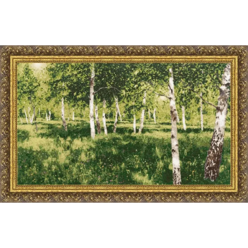 Cross stitch kit "Birch grove" 70x40 cm S/MK113