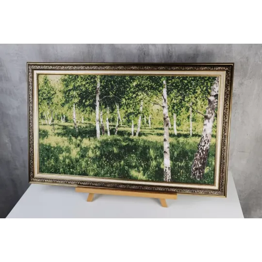 Cross stitch kit "Birch grove" 70x40 cm S/MK113