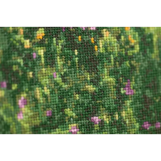 Kreuzstich-Set "Birkenhain" 70x40 cm S/MK113