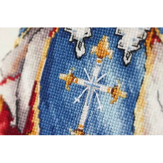 Cross stitch kit "Musketeer" 14.7x26.5 cm S/VK095