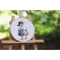 Cross stitch kit "Musketeer" 14.7x26.5 cm S/VK095