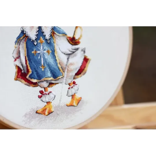 Cross stitch kit "Musketeer" 14.7x26.5 cm S/VK095