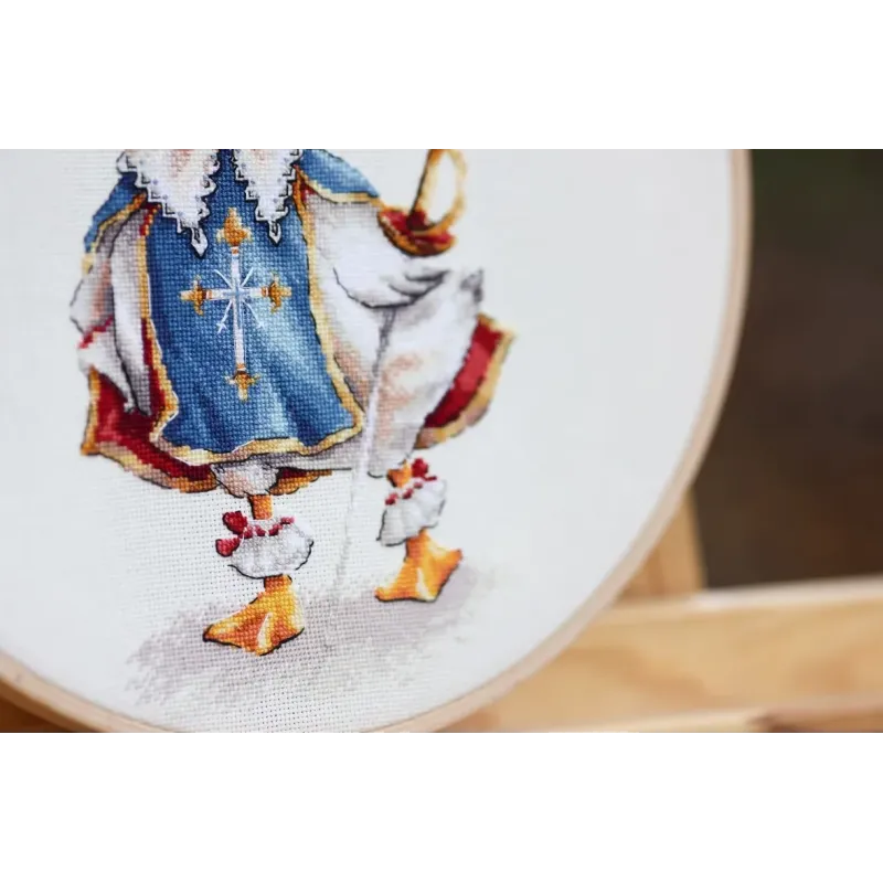 Cross stitch kit "Musketeer" 14.7x26.5 cm S/VK095