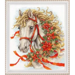 Kreuzstich-Set "Winteramulett" 25 x 29 cm S/MT031