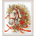 Cross stitch kit "Winter talisman" 25 x 29 cm S/MT031