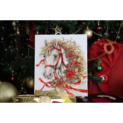 Kreuzstich-Set "Winteramulett" 25 x 29 cm S/MT031